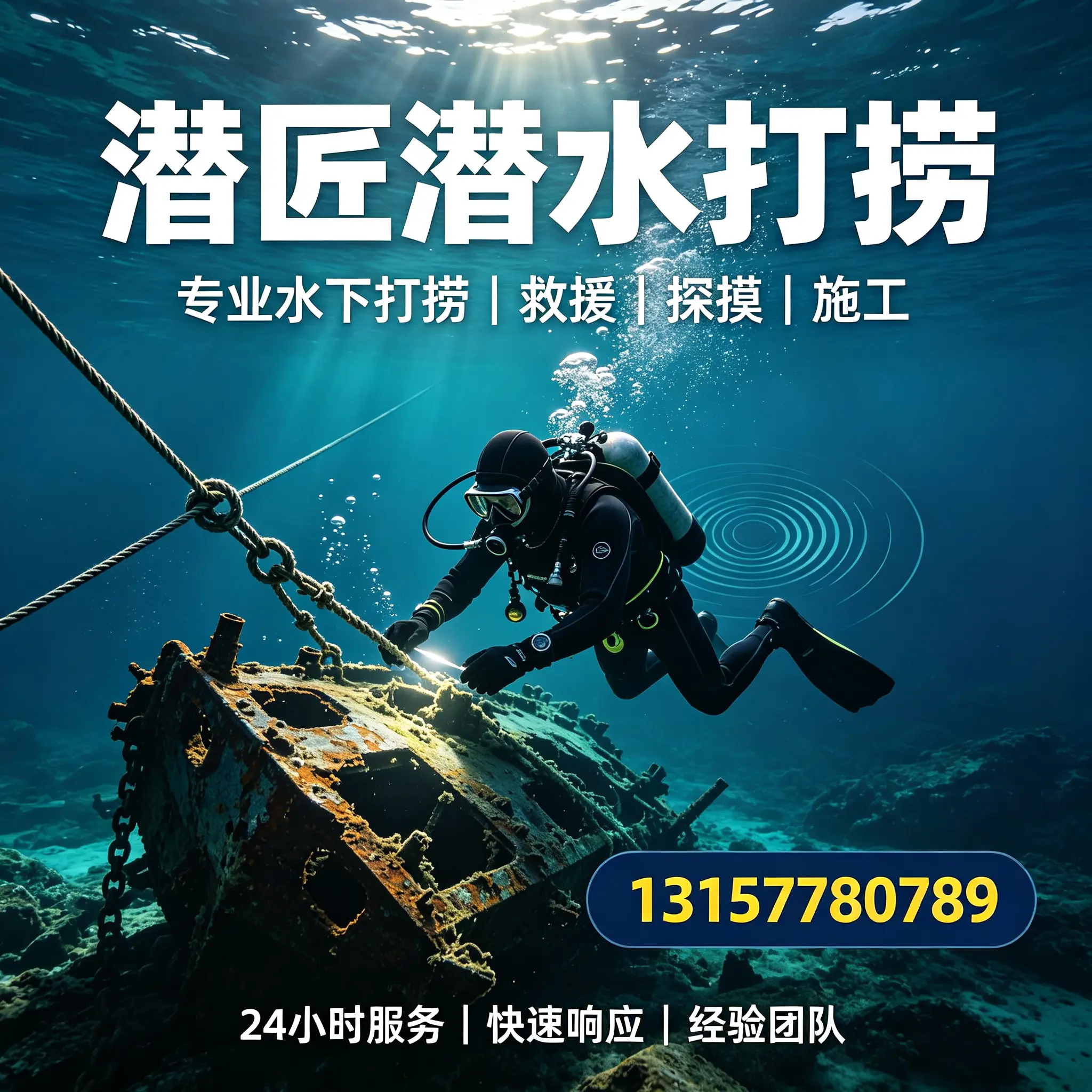 泸州水下打捞作业服务产品